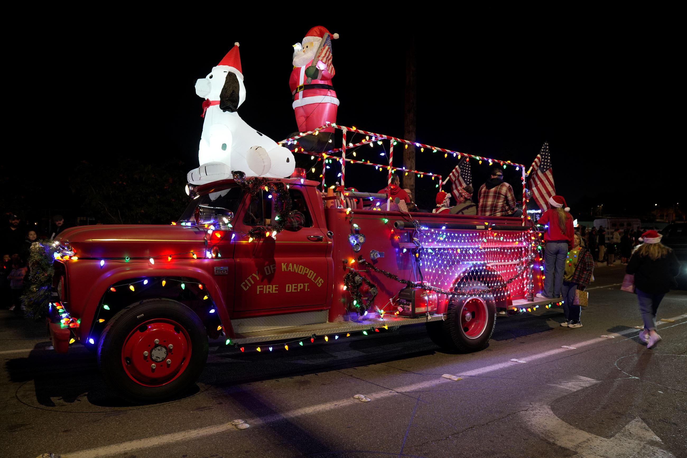 Decorated Boat Parade Entry
