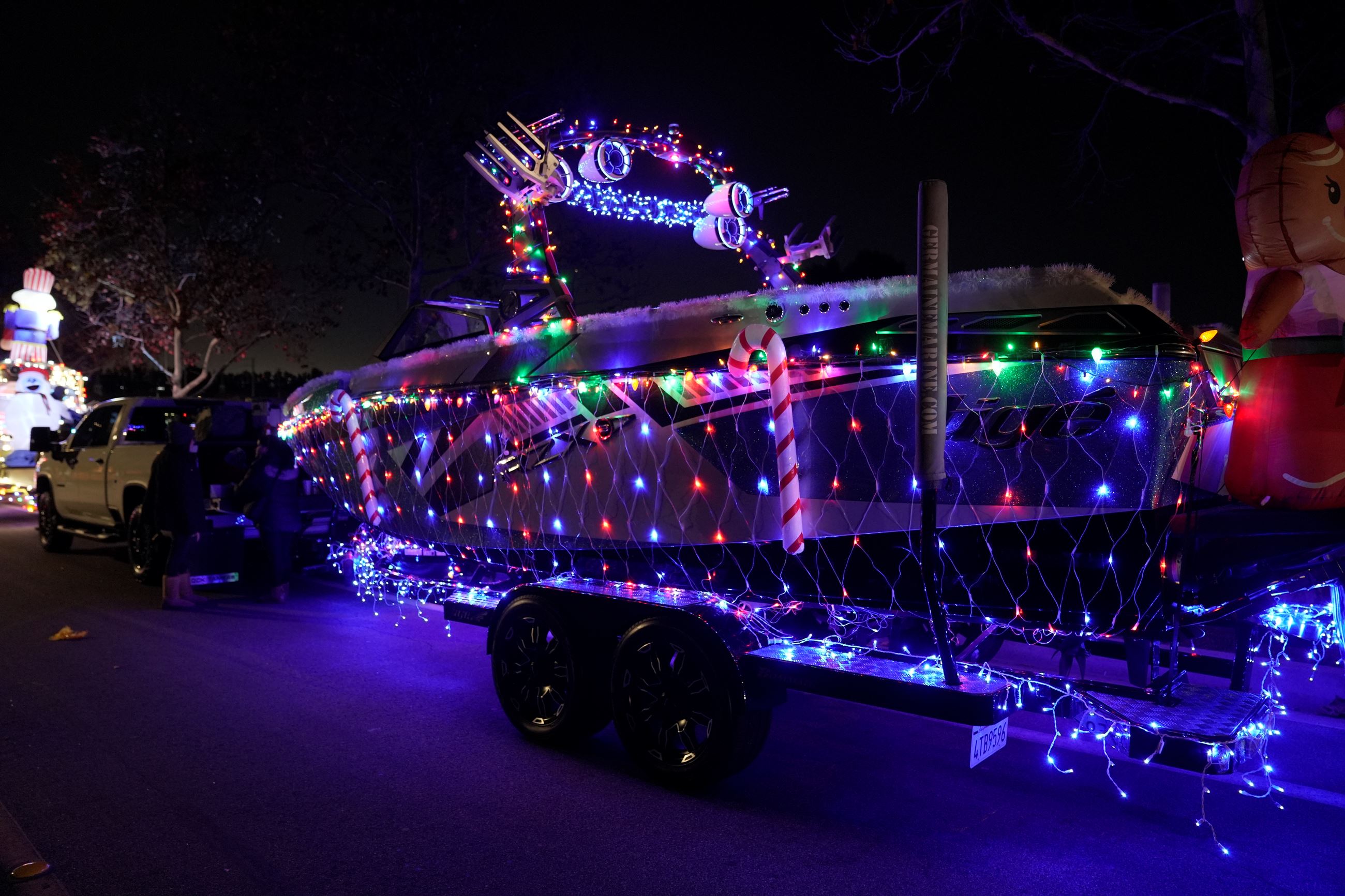 Decorated Boat Parade Entry