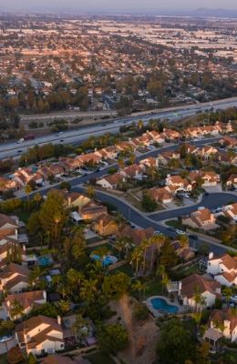 view of homes in Chino Hills