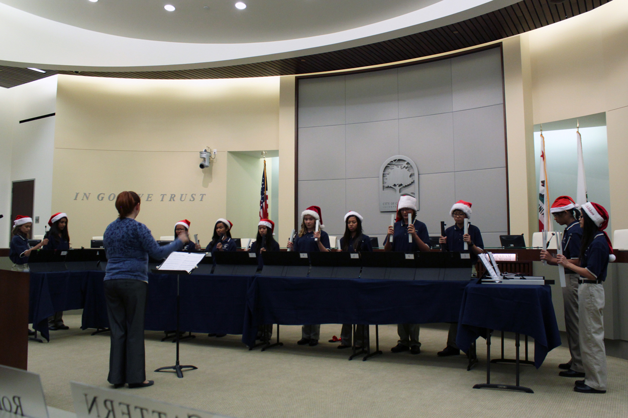 Townsend Jr. High Choir Chime Ensemble